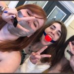 Three silent ladies