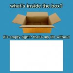 What's inside the box template