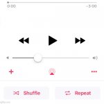 Empty Apple Music Template