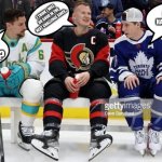 Interview Interruption | I THINK I WILL DO GOOD IN THE NEXT CHALLENGE SINCE…; DO YOU HAVE A DOG? NO, DO YOU? | image tagged in live interview interruption,nhl,skills competition,2023 | made w/ Imgflip meme maker