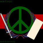 A.F.T.F Peace corps flag