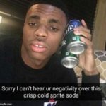 crisp cold sprite soda meme