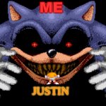 LORD X | ME; JUSTIN | image tagged in lord x | made w/ Imgflip meme maker