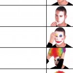 Clown Applying Makeup meme