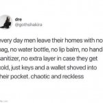 Toxic Masculinity | image tagged in toxic masculinity | made w/ Imgflip meme maker