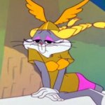 Bugs Bunny in drag