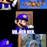 SMG4 door extended | image tagged in smg4 door extended | made w/ Imgflip meme maker