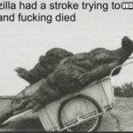 godzilla died