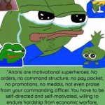 Anons are motivational superheroes