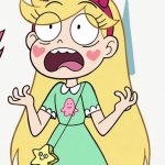 Star Butterfly Freaked out