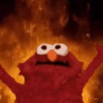 Elmo Fire GIF Template