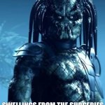 Madonna's Plastic Surgery/ Dreads Reminds me of THE PREDATOR! | image tagged in madonna predator hair plastic surgery | made w/ Imgflip meme maker