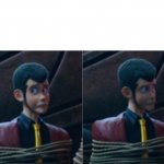 Monkey Puppet meme: Lupin III ver