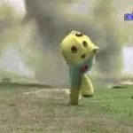 Mascot explosions GIF Template