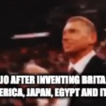 JoJo making big money ngl | JOJO AFTER INVENTING BRITAIN, AMERICA, JAPAN, EGYPT AND ITALY | image tagged in gifs,jojo,jojo reference,money,the world,funny | made w/ Imgflip video-to-gif maker