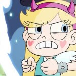 Star Forcing Marco to get into the portal