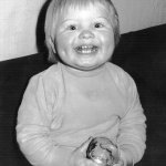Chubby toddler