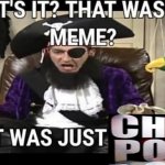 That was Just CP? meme