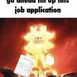 fill this job application