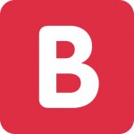 B