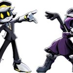 Prom Uzi and N (Stylized)