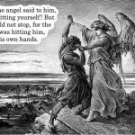 Struggle Man Angel template