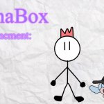CinnaBox announcment template