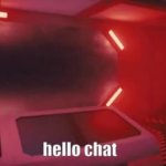 Hello chat GIF Template