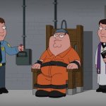 Peter Griffin Electric Chair meme