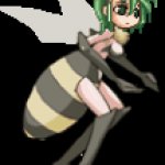 Rydia as a bee meme