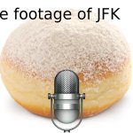 Rare footage of JFK