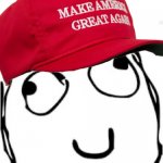 MAGA derp rage face