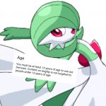 Gardevoir Underage User meme