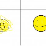 yellow face template