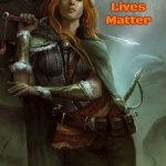 Female Warrior  | Slavic Lives Matter | image tagged in female warrior,slavic | made w/ Imgflip meme maker