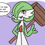 gardevoir touch grass