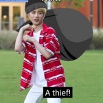 Thief | *POV:YOU*; WHEN YOU FINALLY GET CAUGHT STEALING | image tagged in thief | made w/ Imgflip meme maker