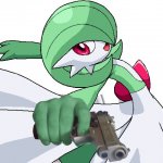 gardevoir with a glock template