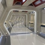 Star Trek Strange New Worlds Corridor