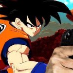 Goku with a gun