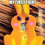 trueeeee | ME AFTER MY FIRST FIGHT | image tagged in angery rabbit | made w/ Imgflip meme maker