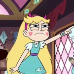Star Butterfly Pointing