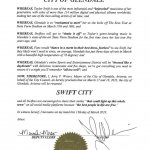 Swift City proclamation