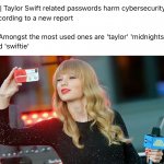 Taylor Swift passwords