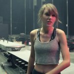 Taylor Swift backstage