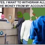 Pepe bank run