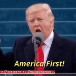 Trump America First GIF Template