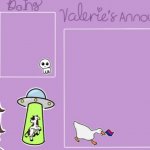 Valerie's announcement template