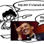 holy shit it's barack obama meme