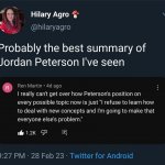 Summary of Jordan Peterson